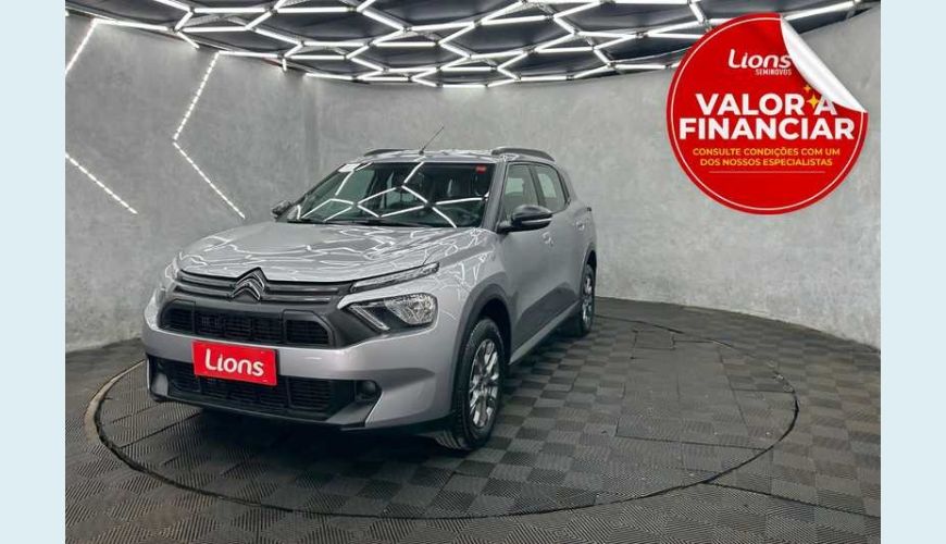CITROËN C3 AIRCROSS FEEL PACK 1.0 TURBO 200 AT - PRATA - 2025 Foto 1 (Grande)