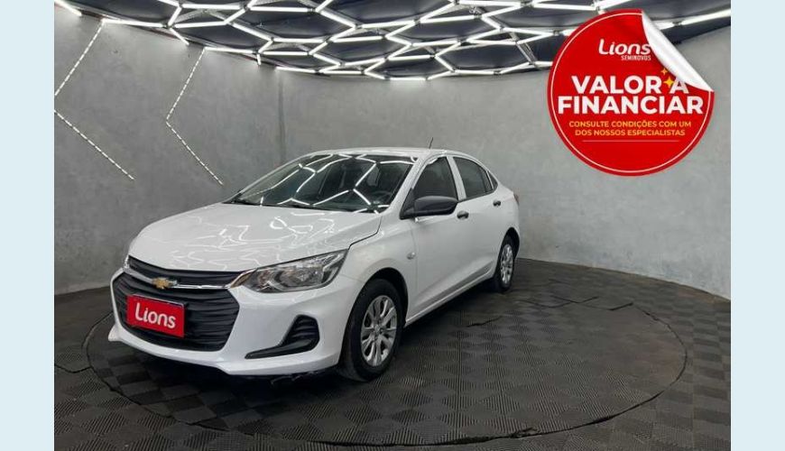 CHEVROLET ONIX PLUS 1.0 TURBO FLEX AUT. - BRANCO - 2022 Foto 1 (Grande)
