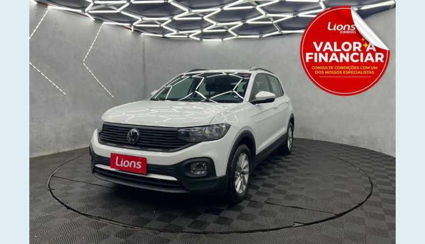 VOLKSWAGEN T-CROSS 1.0 200 TSI 12V AUT. FLEX - BRANCO - 2024 Foto 1 (Grande)