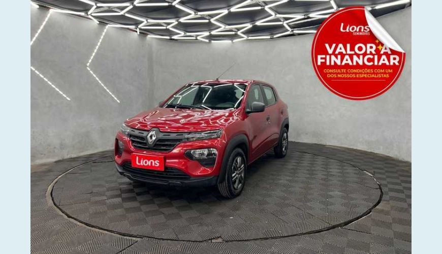 RENAULT KWID ZEN 1.0 12V SCE FLEX - VERMELHO - 2024 Foto 1 (Grande)