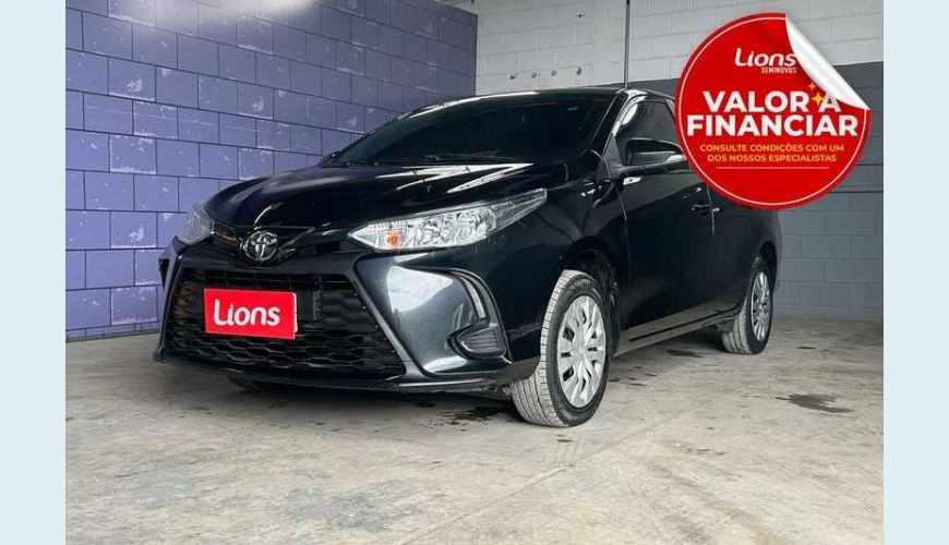 TOYOTA YARIS SEDAN XL 1.5 FLEX 16V 4P AUT. - PRETO - 2023 Foto 1 (Grande)