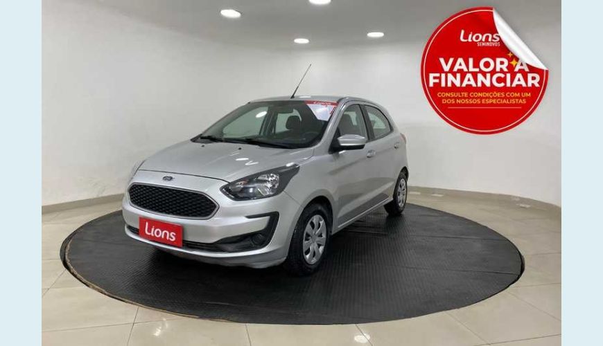 FORD KA 1.0 SE (FLEX) - PRATA - 2021 Foto 1 (Grande)