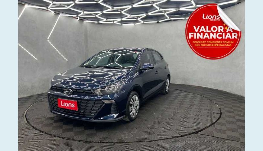 HYUNDAI HB 20 LIMITED 1.0 - AZUL - 2024 Foto 1 (Grande)