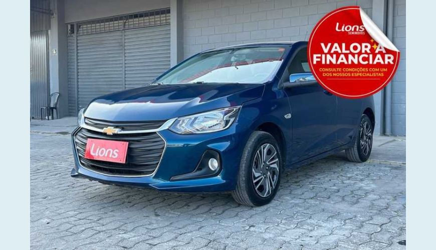 CHEVROLET ONIX LT 1.0 TURBO - AZUL - 2025 Foto 1 (Grande)