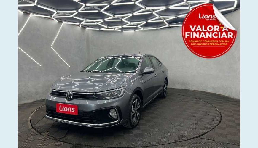 VOLKSWAGEN VIRTUS 1.0 200 TSI COMFORTLINE FLEX AUT. - PRATA - 2023 Foto 1 (Grande)