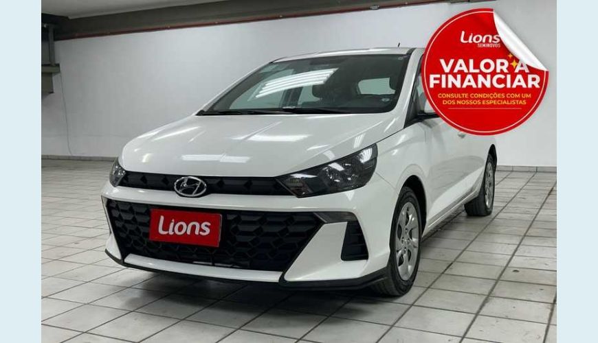 HYUNDAI HB 20 COMFORT 1.0 FLEX - BRANCO - 2024 Foto 1 (Grande)