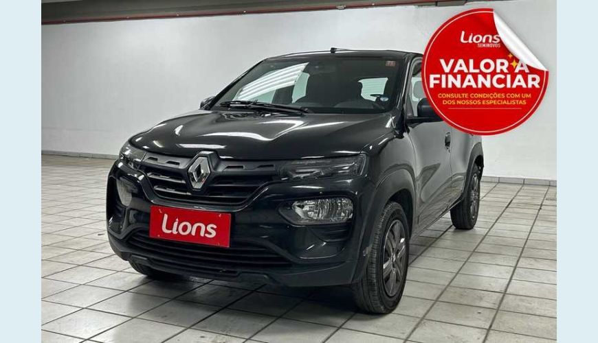 RENAULT KWID ZEN 1.0 12V SCE FLEX - PRETO - 2024 Foto 1 (Grande)