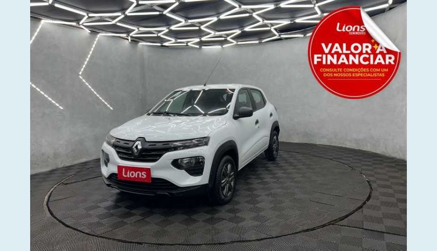 RENAULT KWID ZEN 1.0 12V SCE (FLEX) - BRANCO - 2024 Foto 1 (Grande)