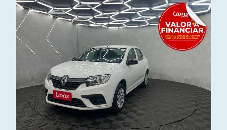 RENAULT LOGAN ZEN 1.0 - BRANCO - 2024 Foto 1 (Grande)