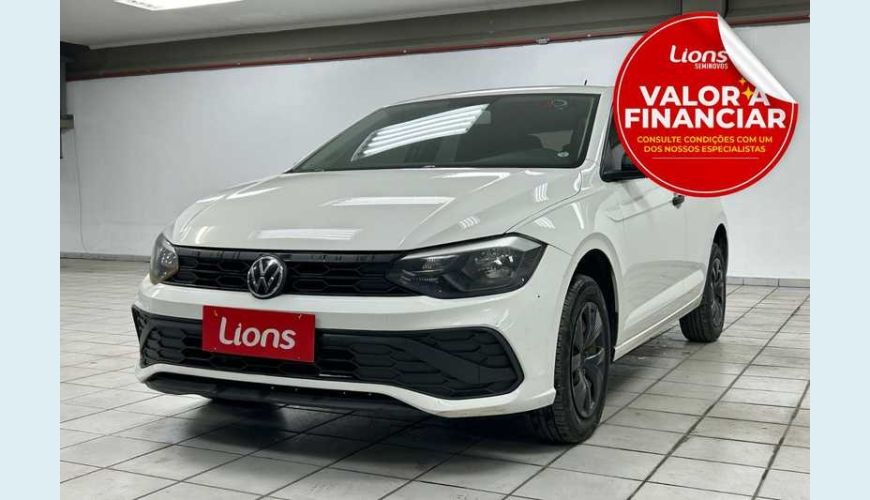 VOLKSWAGEN POLO TRACK 1.0 FLEX 12V 5P - BRANCO - 2023 Foto 1 (Grande)