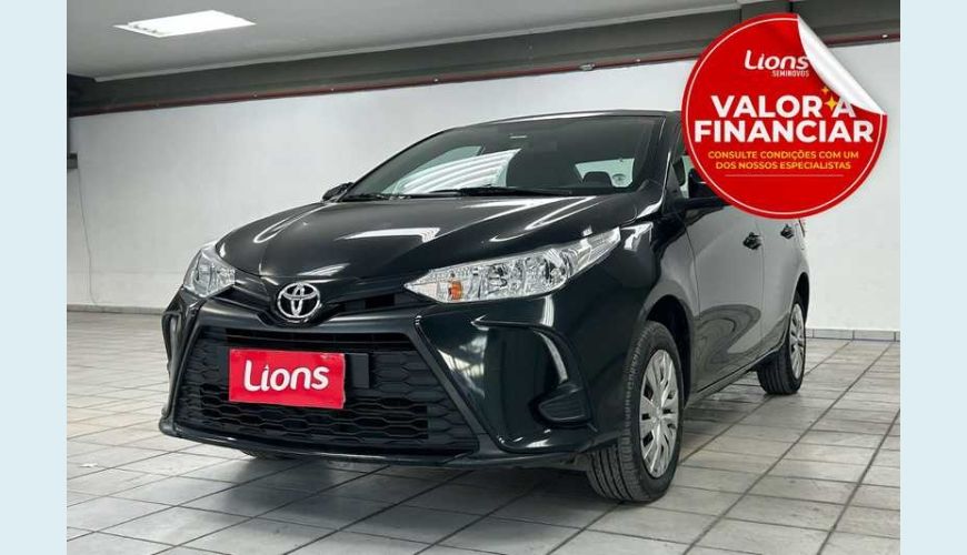 TOYOTA YARIS SEDAN XL 1.5 FLEX AUT. - PRETO - 2025 Foto 1 (Grande)