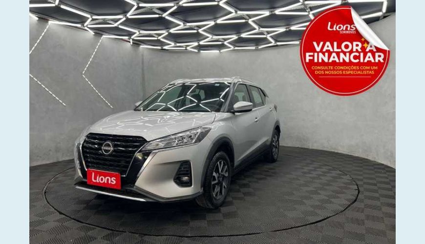 NISSAN KICKS SENSE CVT 1.6 FLEX - CINZA - 2024 Foto 1 (Grande)