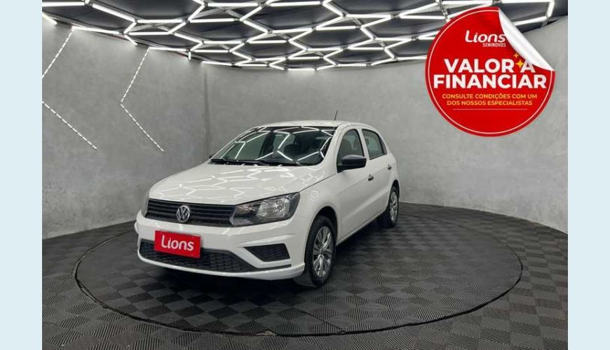 VOLKSWAGEN GOL 1.0 12V FLEX - BRANCO - 2023 Foto 1 (Grande)