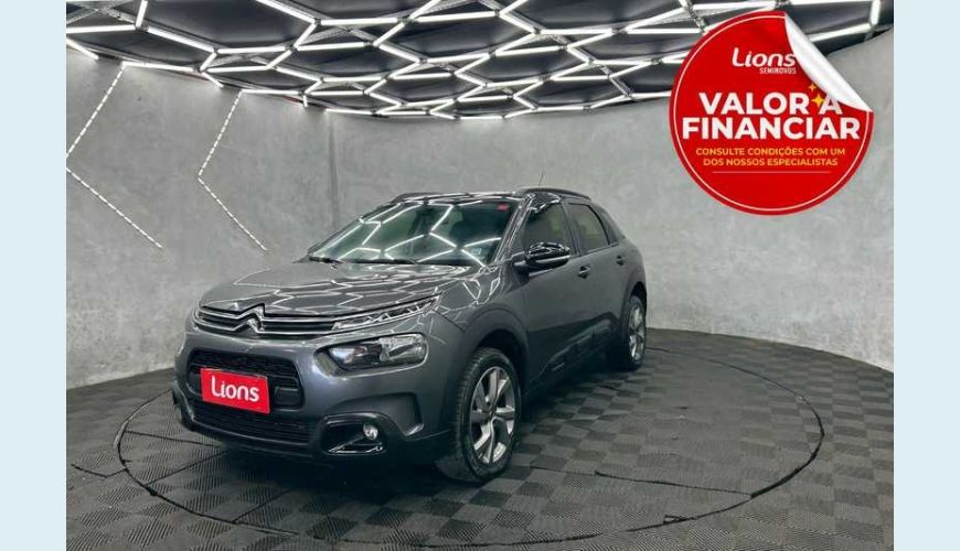 CITROËN C4 CACTUS 1.6 FEEL AUT. FLEX - CINZA - 2022 Foto 1 (Grande)