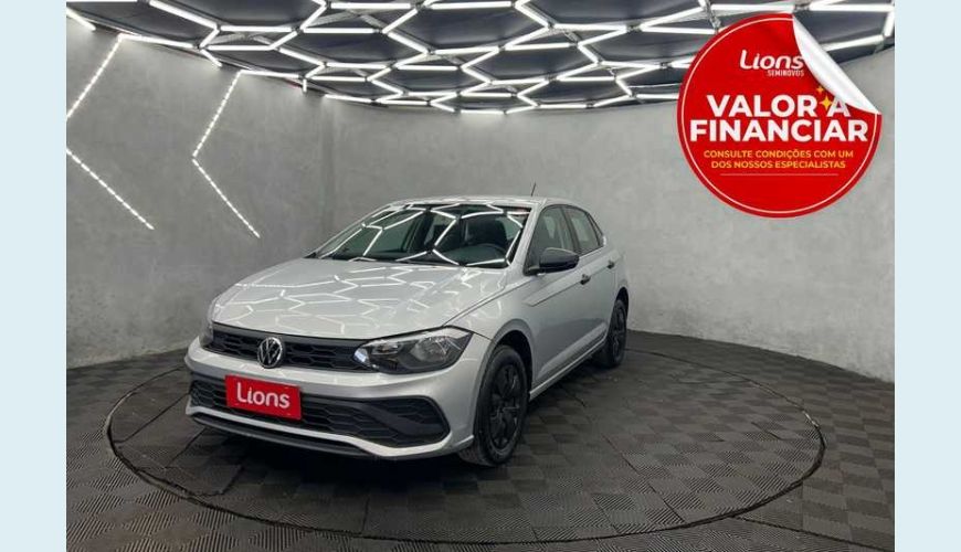 VOLKSWAGEN POLO TRACK 1.0 FLEX 12V 5P - PRATA - 2025 Foto 1 (Grande)