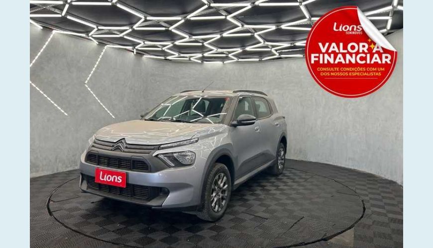 CITROËN C3 AIRCROSS FEEL PACK 1.0 TURBO 200 AT - PRATA - 2025 Foto 1 (Grande)