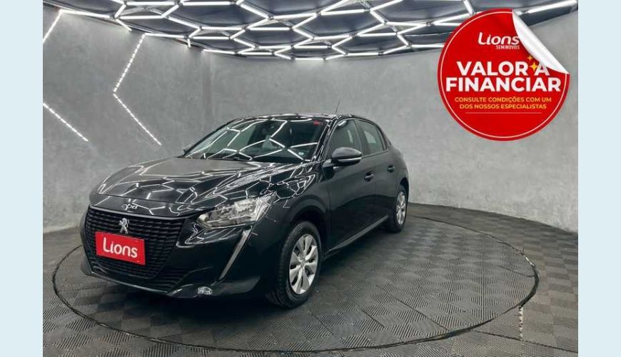 PEUGEOT 208 LIKE 1.0 - PRETO - 2024 Foto 1 (Grande)