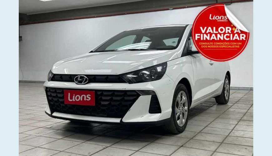 HYUNDAI HB 20S COMFORT 1.0 - BRANCO - 2026 Foto 1 (Grande)