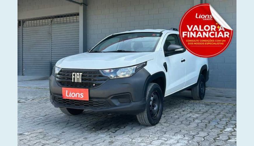 FIAT STRADA ENDURANCE 1.3 FLEX 8V CS - BRANCO - 2025 Foto 1 (Grande)