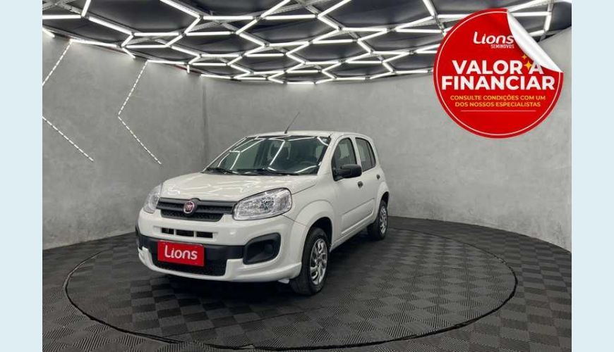 FIAT UNO ATTRACTIVE 1.0 - BRANCO - 2021 Foto 1 (Grande)