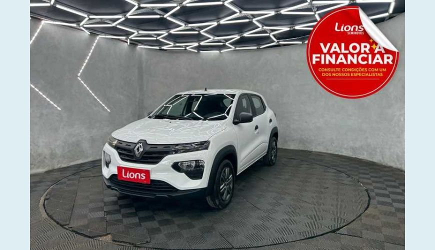 RENAULT KWID ZEN 1.0 12V SCE FLEX - BRANCO - 2025 Foto 1 (Grande)