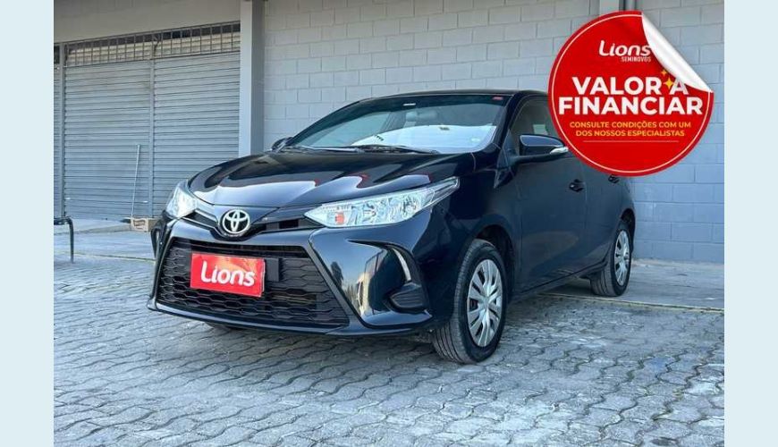 TOYOTA YARIS XL 1.5 FLEX AUT. - PRETO - 2025 Foto 1 (Grande)
