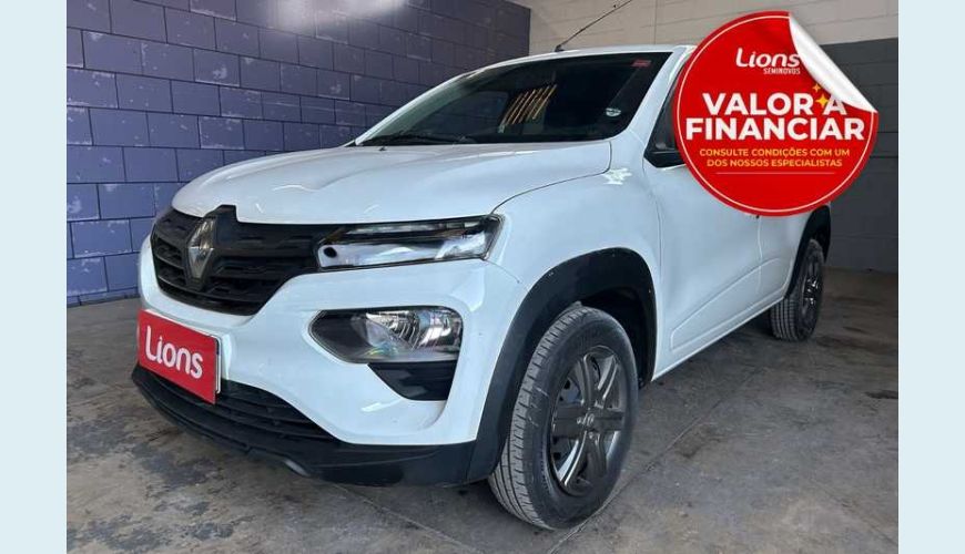 RENAULT KWID ZEN 1.0 12V SCE FLEX - BRANCO - 2025 Foto 1 (Grande)