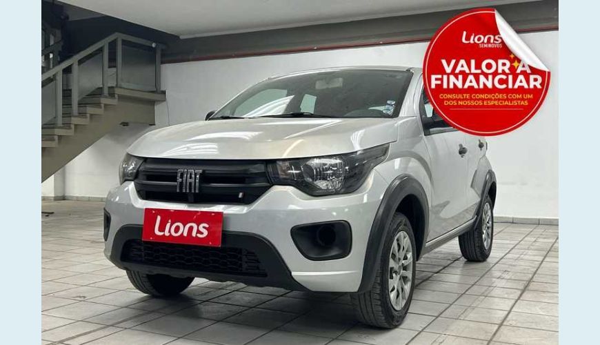 FIAT MOBI LIKE 1.0 - PRATA - 2024 Foto 1 (Grande)