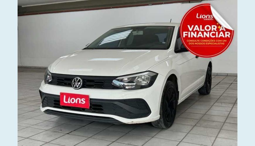 VOLKSWAGEN POLO TRACK 1.0 FLEX 12V 5P - BRANCO - 2023 Foto 1 (Grande)