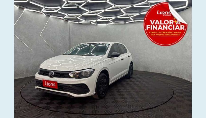 VOLKSWAGEN POLO TRACK 1.0 FLEX 12V 5P - BRANCO - 2023 Foto 1 (Grande)