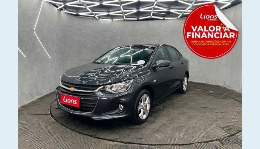 CHEVROLET ONIX PLUS LTZ 1.0 TURBO (AUT.) - CINZA - 2025 Foto 1 (Grande)