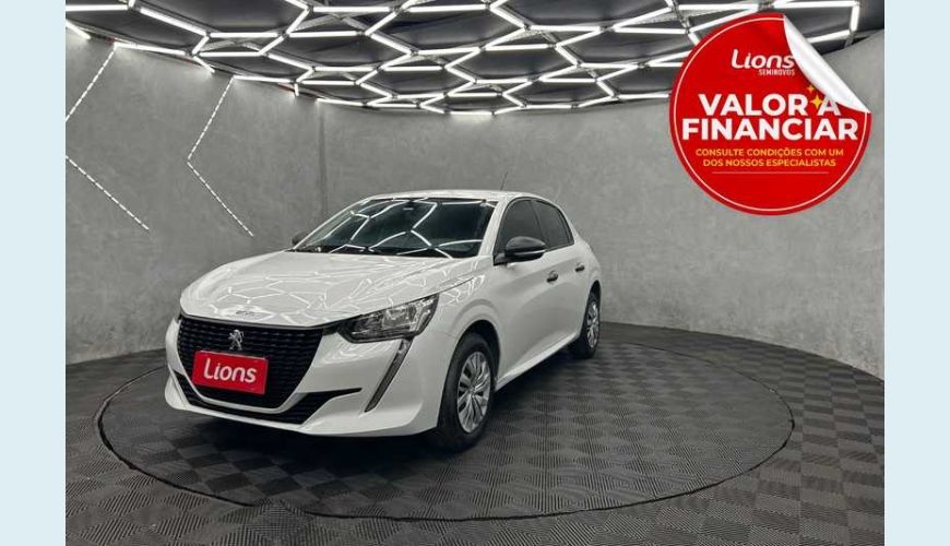 PEUGEOT 208 LIKE 1.0 FLEX - BRANCO - 2023 Foto 1 (Grande)