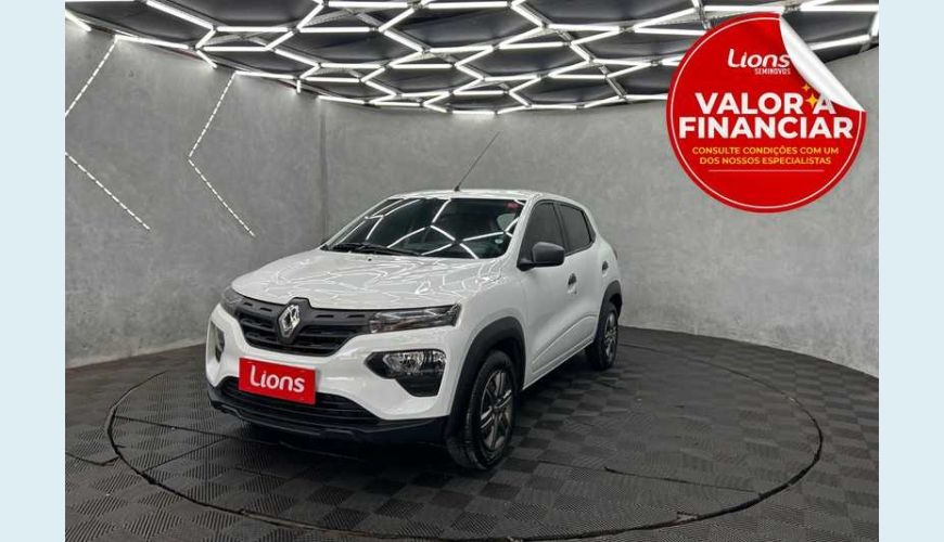 RENAULT KWID ZEN 1.0 12V SCE FLEX - BRANCO - 2023 Foto 1 (Grande)