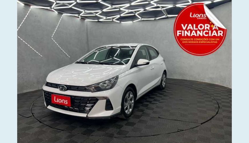 HYUNDAI HB 20 COMFORT 1.0 FLEX - BRANCO - 2024 Foto 1 (Grande)