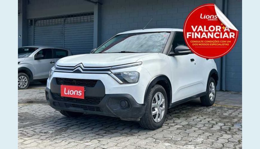 CITROËN C3 LIVE PACK 1.0 - BRANCO - 2024 Foto 1 (Grande)