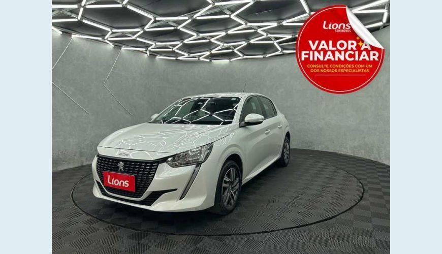 PEUGEOT 208 ALLURE 1.6 FLEX AUT. - BRANCO - 2022 Foto 1 (Grande)