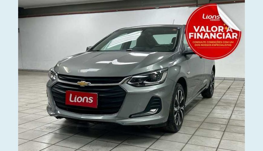 CHEVROLET ONIX PLUS PREMIER 1.0 TURBO (AUT.) - PRATA - 2025 Foto 1 (Grande)