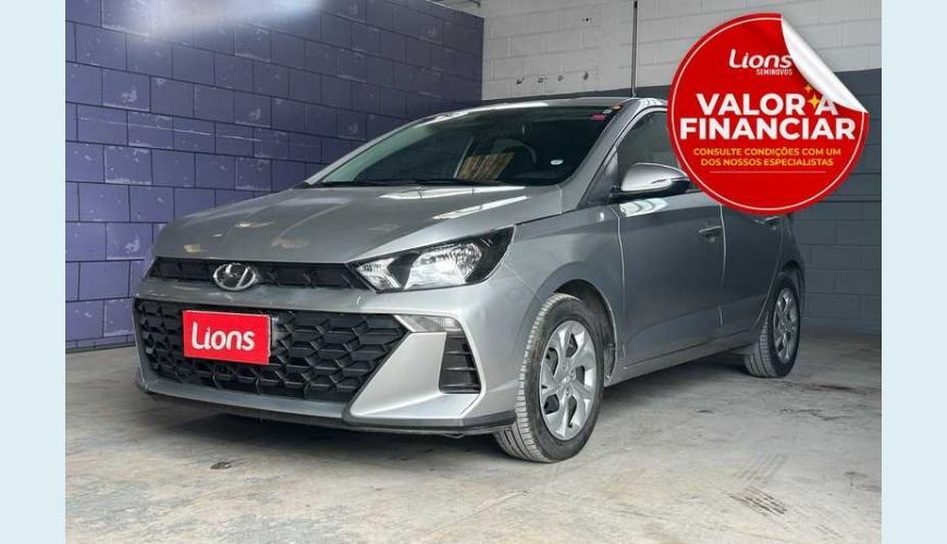 HYUNDAI HB 20 COMFORT PLUS 1.0 (MEC.) - PRATA - 2025 Foto 1 (Grande)