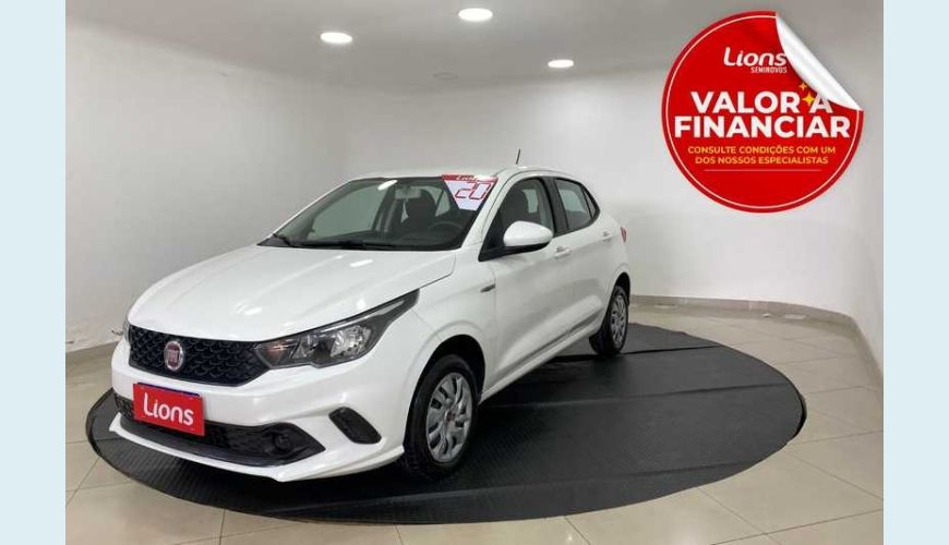 FIAT ARGO DRIVE 1.0 FIREFLY FLEX - BRANCO - 2020 Foto 1 (Grande)