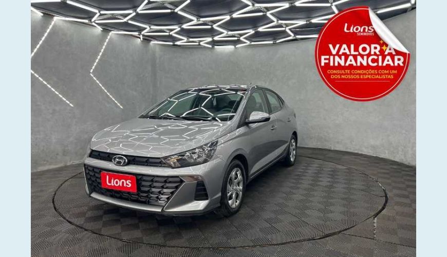 HYUNDAI HB 20S COMFORT PLUS 1.0 - PRATA - 2025 Foto 1 (Grande)
