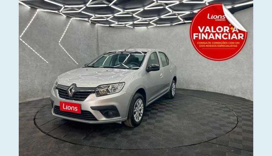 RENAULT LOGAN ZEN 1.0 - PRATA - 2024 Foto 1 (Grande)