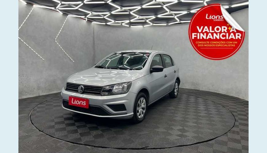 VOLKSWAGEN GOL 1.0 12V FLEX - PRATA - 2022 Foto 1 (Grande)
