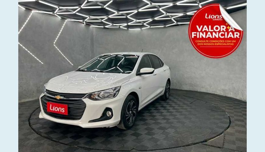 CHEVROLET ONIX PLUS LT 1.0 TURBO - BRANCO - 2024 Foto 1 (Grande)