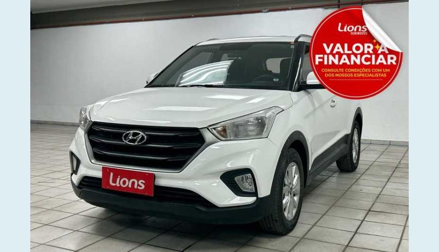HYUNDAI CRETA ACTION 1.6 AUT. FLEX - BRANCO - 2024 Foto 1 (Grande)