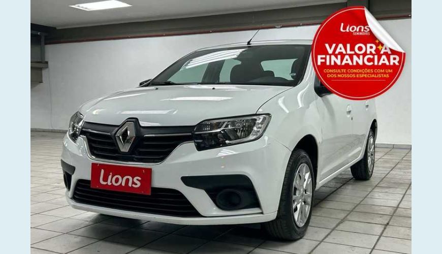 RENAULT LOGAN ZEN 1.0 - BRANCO - 2024 Foto 1 (Grande)