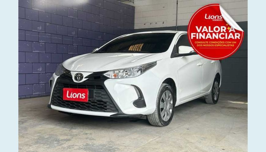 TOYOTA YARIS SEDAN XL 1.5 FLEX 16V 4P AUT. - BRANCO - 2023 Foto 1 (Grande)