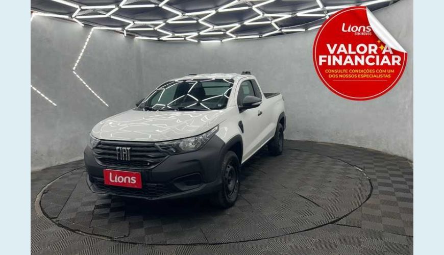 FIAT STRADA ENDURANCE 1.3 FLEX 8V CS - BRANCO - 2025 Foto 1 (Grande)