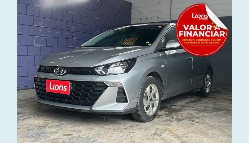 HYUNDAI HB 20 SENSE PLUS 1.0 (MEC.) - PRATA - 2025 Foto 1 (Grande)