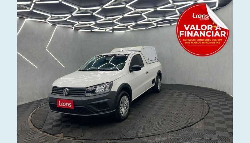 VOLKSWAGEN SAVEIRO ROBUST 1.6 MSI CS FLEX - BRANCO - 2023 Foto 1 (Grande)
