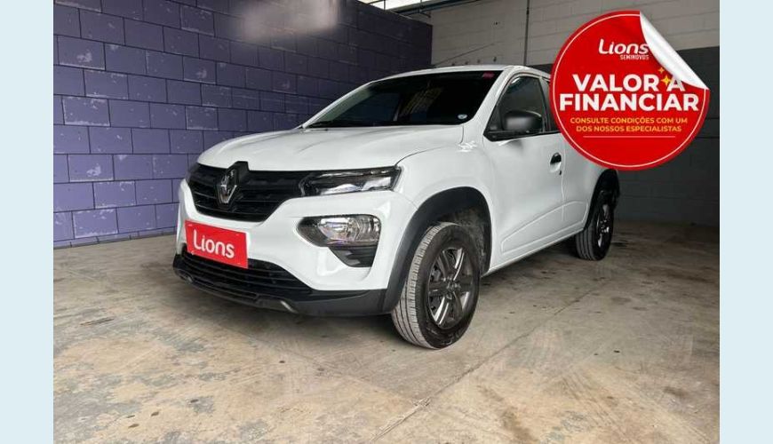 RENAULT KWID ZEN 1.0 12V SCE FLEX - BRANCO - 2025 Foto 1 (Grande)
